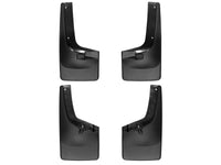 WeatherTech 04-12 Chevrolet Colorado No Drill Mudflaps - Black