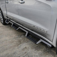 Westin 19-22 GMC Sierra 1500 CC 6.5ft Bed (Excl. 2019 Ltd/LD) HDX Drop W2W Nerf Step Bars - Tex. Blk