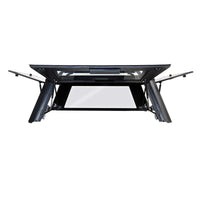 Westin EXP Truck Cap COMPLETE KIT A + BS (07-21 Toyota Tundra CrewMax 5.5ft. Bed) - Black