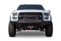 Addictive Desert Designs 17-18 Ford F-150 Raptor Stealth R Front Bumper w/ Winch Mount