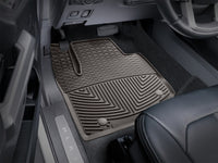 WeatherTech 2017+ Ford F-250/F-350/F-450/F550 (Crew Cab & SuperCab) Front Rubber Mats - Cocoa