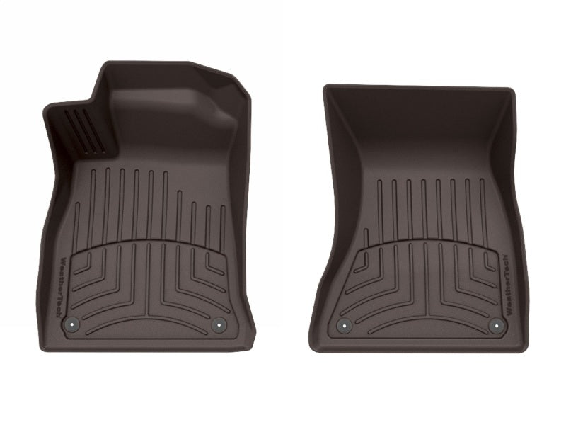 WeatherTech 17-24 Audi A4/S4/Allroad & 18-25 S5/A5 Front FloorLiner HP - Cocoa