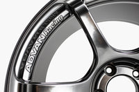 Advan RG-4 17x8.0 / +37 / 5x114.3 - Racing Hyper Black & Ring