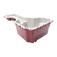 Wehrli 17-19 GM Duramax WCFab X PPE High Capacity Aluminum Oil Pan - Semi-Gloss Black
