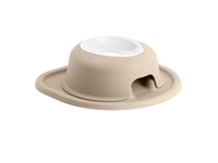 WeatherTech Pet Feeding System Single High 8oz 3in. Poly Bowl - Tan