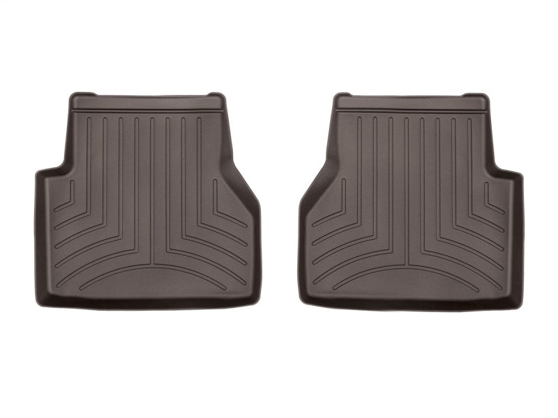 WeatherTech 2019+ Audi A6 (Sedan Only) Rear FloorLiner - Cocoa