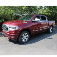 Westin 2019 RAM 1500 Crew Cab (Non Classic) Slim Wind Deflector 4pc - Smoke