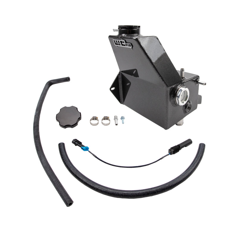 Wehrli 13-18 Dodge 6.7L Cummins OEM Placement Coolant Tank Kit - Gun Metal