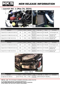 HKS S Type O/C KIT No.12 BNR34 BLK