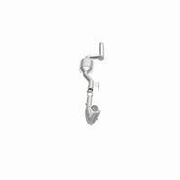 MagnaFlow Direct Fit Catalytic Converter 2003 ML350 3.7L Underbody