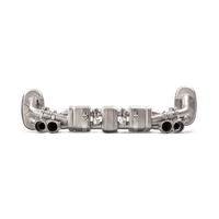 Akrapovic 12-15 Porsche 911 Carrera S/4/4S/GTS (991) Slip-On Line (Titanium) w/ Titanium Tips