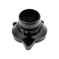 Wehrli 11-25 Ford Power Stroke 6.7L Billet Aluminum Thermostat Housing - Black Anodized