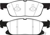 EBC 2016+ Lincoln Continental (10th Gen) 2.7L Twin Turbo Yellowstuff Front Brake Pads