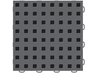 WeatherTech TechFloor - 3in x 12in Tiles(Left Loop) - Dark Grey/Black