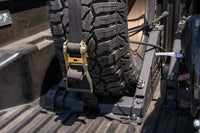 DV8 Offroad Truck Bed Universal Tire Carrier & Accessory Mount