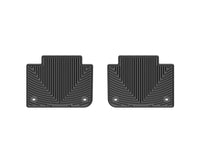 WeatherTech 13+ Lexus GS Rear Rubber Mats - Black