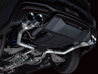 AWE 2024 Ford Mustang GT Fastback S650 RWD Track Edition Cat-Back Exhaust w/ Quad Chrome Silver Tips