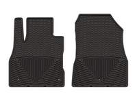 WeatherTech 18-24 Nissan Kicks 1st Row Front All-Weather Floor Mats - Black