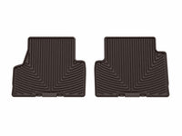 WeatherTech 22-26 Ford Maverick Hybrid 2nd Row Rear All-Weather Floor Mats - Cocoa