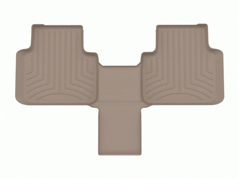 WeatherTech 19-24 VW Atlas 2nd Row Bucket Seating Rear FloorLiner HP - Tan