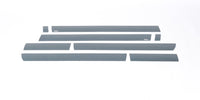 Putco 15-19 GMC Sierra HD Crew Cab Dually (8pcs) Black Platinum Rocker Panels