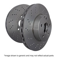 EBC 18-21 Subaru WRX STI 2.5T (w/Brembo Calipers) Rear RK Premium Rotors