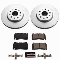 Power Stop 16-19 Cadillac CT6 Front Z23 Coated Brake Kit