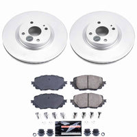 Power Stop 17-20 Fiat 124 Spider Front Z23 Coated Brake Kit