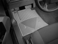 WeatherTech 14+ Chevrolet Silverado Front Rubber Mats - Grey