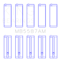 King Engine Bearings Suzuki G15A/G16A/B (Size +0.25mm) Main Bearing Set