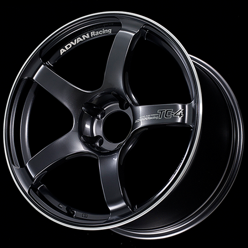Advan TC4 17x7.5 / +37 Offset / 5x100 / 63mm Bore / Racing Gunmetallic and Ring
