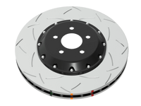 DBA 99-04 Audi A6 Quattro 4.2L Front 5000 Series 2-Piece Slotted Rotor w/Black Hat