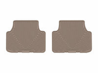 WeatherTech 19-25 Volkswagen Jetta 2nd Row Rear All-Weather Floor Mats - Tan
