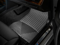 WeatherTech 04-07 BMW 525i Front Rubber Mats - Black
