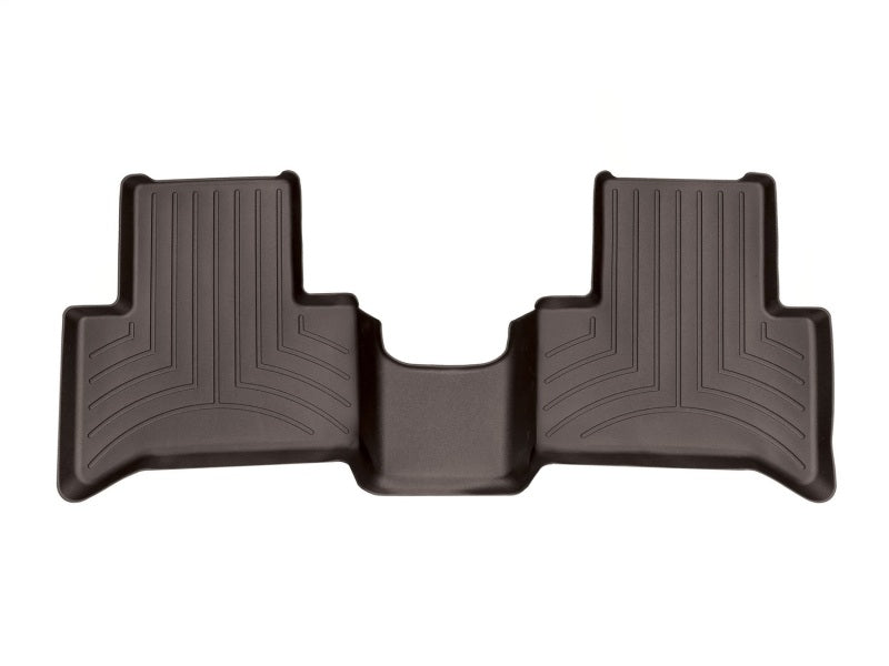 WeatherTech 2018+ Alfa Romeo Stelvio Rear FloorLiner - Cocoa