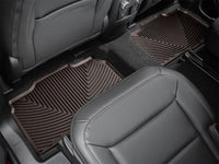 WeatherTech 2020+ Ford Explorer Rear Rubber Mats - Cocoa