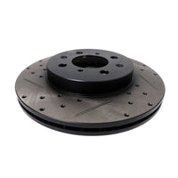 BLOX Racing Slotted And Cross-Drilled Rotor Left Side