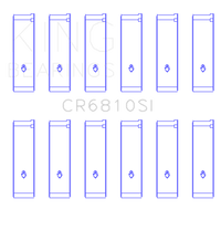 King Engine Bearings Chrysler 215 (Size .026) Connecting Rod Bearings (Set of 6)