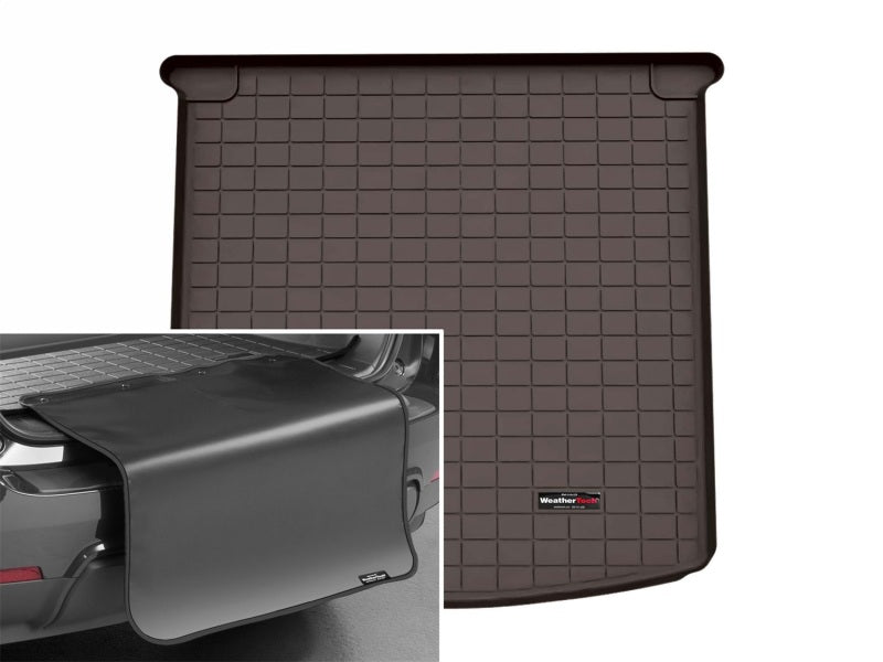 WeatherTech 16+ Mercedes-Benz GLE-Class Coupe Cargo Liners With Bumper Protector - Cocoa