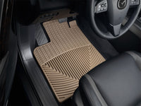 WeatherTech 09+ Mazda CX-9 Front Rubber Mats - Tan