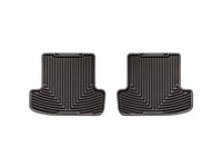 WeatherTech 2012-2015 BMW 6-Series Rear Rubber Mats - Cocoa
