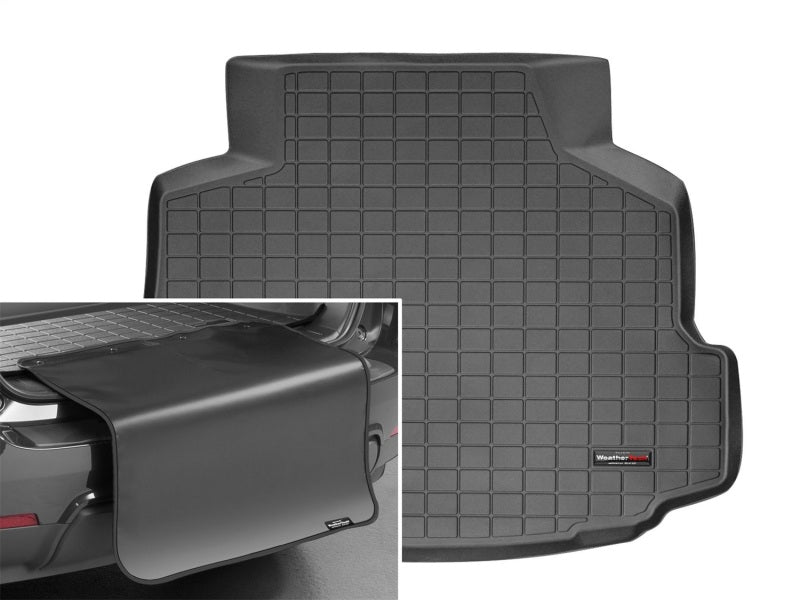 WeatherTech 11-13 Toyota Corolla Cargo Liner w/ Bumper Protector - Black