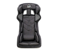 NRG FIA Competition Seat w/ Head Containment & Comp Fabric FIA Velcro Paddings - Thin Cushion (Blk)