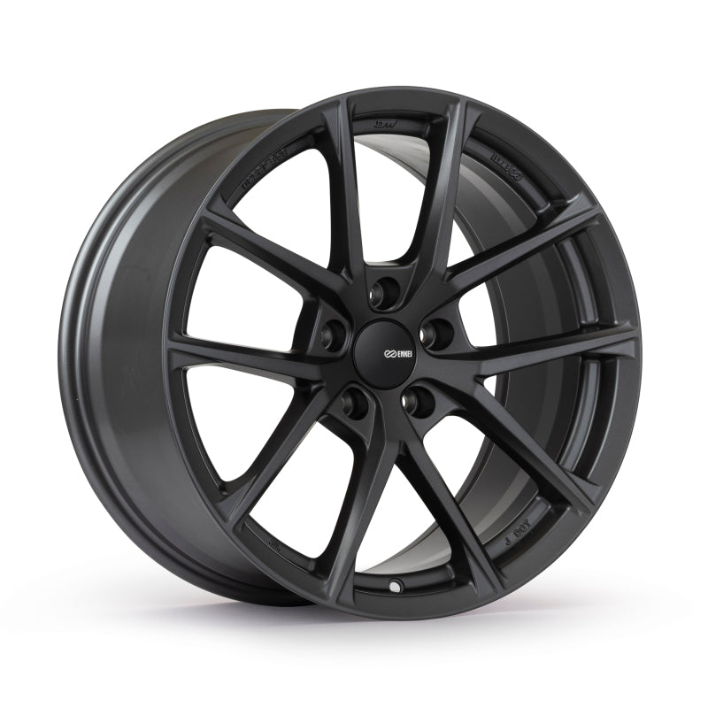 Enkei Helix 19x9.5in / 5x112 BP / 40mm Offset / 72.6mm Bore - Matte Gunmetal Wheel