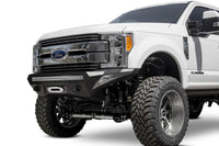 Addictive Desert Designs 17-18 Ford F-250 Super Duty Stealth Fighter Front Bumper w/ Winch Mounts
