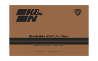 K&N HVAC Filter 16 X 25 X 4 Merv 8