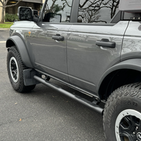 Go Rhino 21-26 Ford Bronco (4dr) 4000 Series Side Steps - Cab Length - Tex. Blk