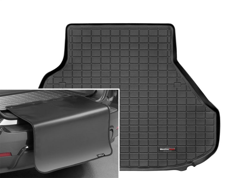 WeatherTech 10-15 Honda Crosstour Cargo Liner w/ Bumper Protector - Black