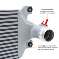 Mishimoto 2024+ Toyota Tacoma Performance Intercooler - Silver