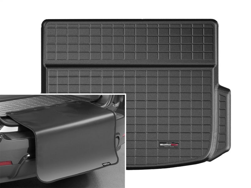 WeatherTech 07-12 Acura RDX Cargo Liner w/ Bumper Protector - Black
